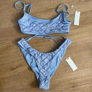 Frankies Bikinis SET Katarina Cheeky Bikini Bottom & Waco Bralette Bikini Top